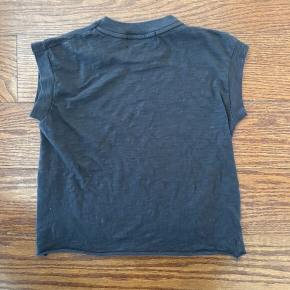 Joshua Tree CA Baby Tee Capped Sleeves Desert Trip Size XS Mock Neck Gorpcore - Picture 7 of 9